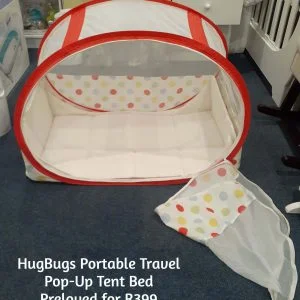 HugBugs Portable Travel Pop-Up Tent Bed