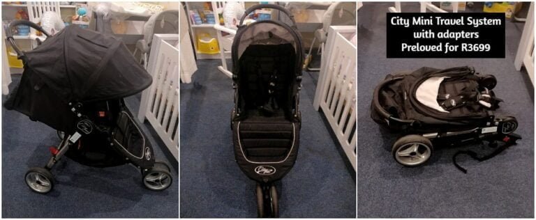 City Mini Travel System with adapters