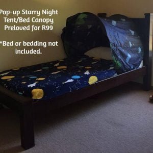 Pop-up Starry Night Tent/Bed Canopy