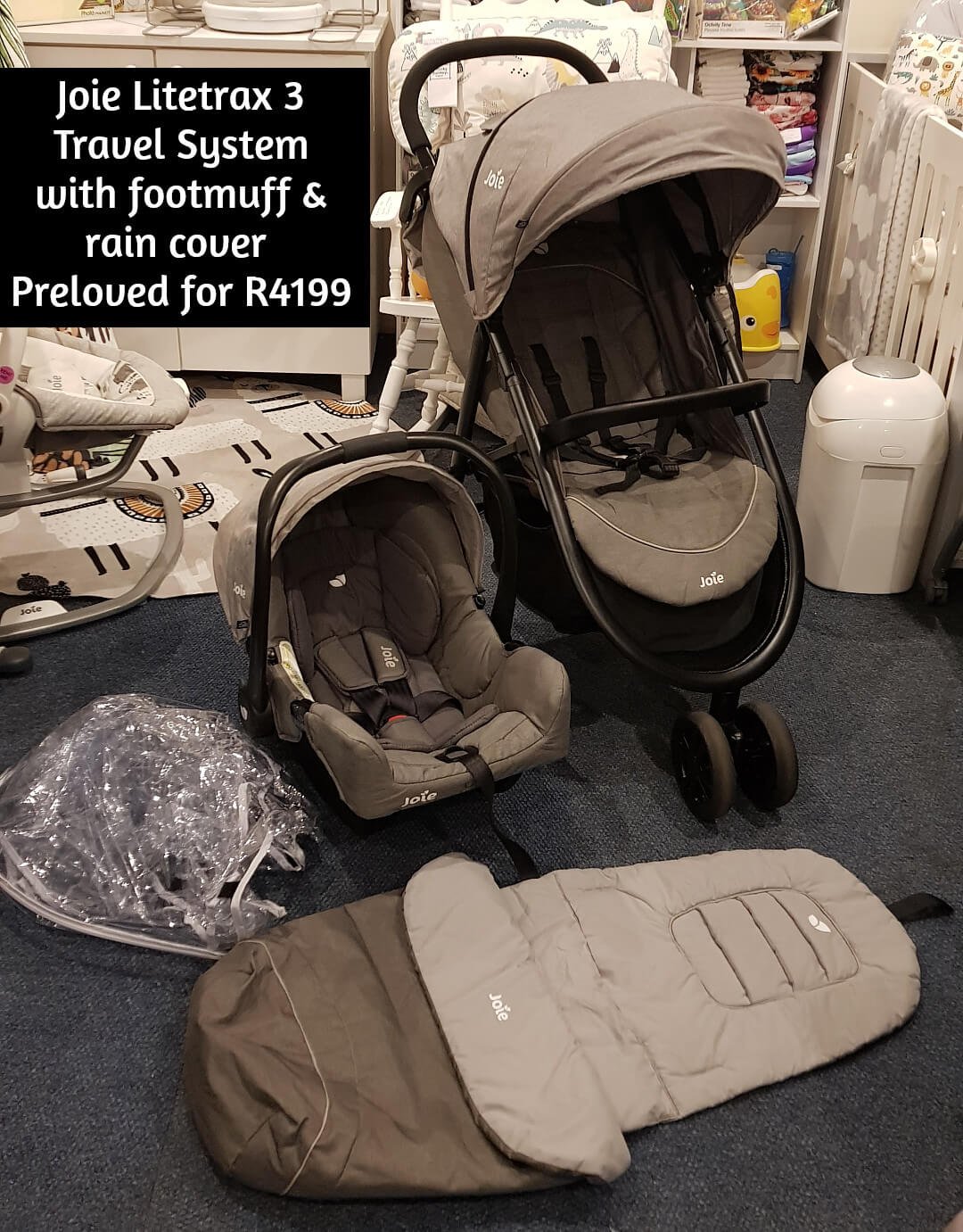 joie travel system rain cover