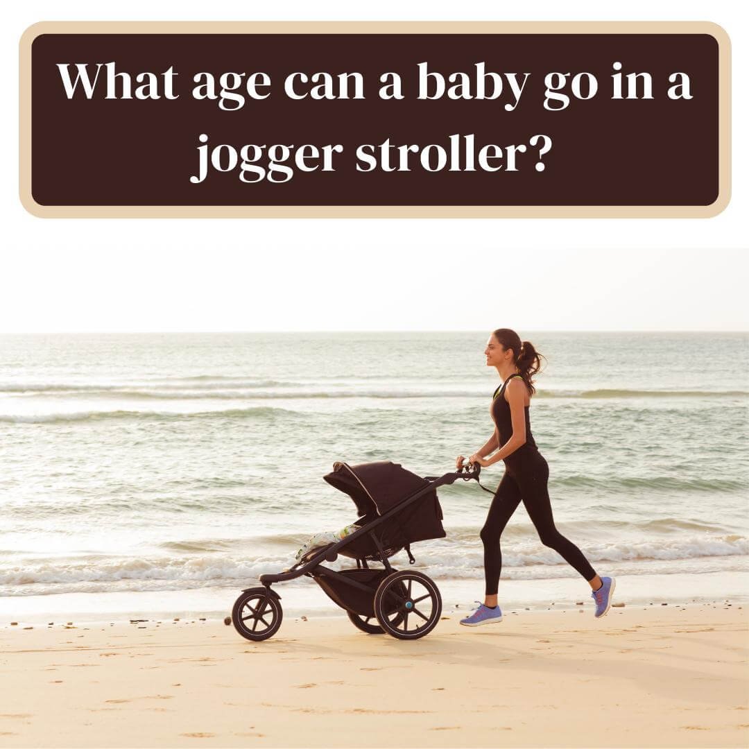 Jogging store stroller age