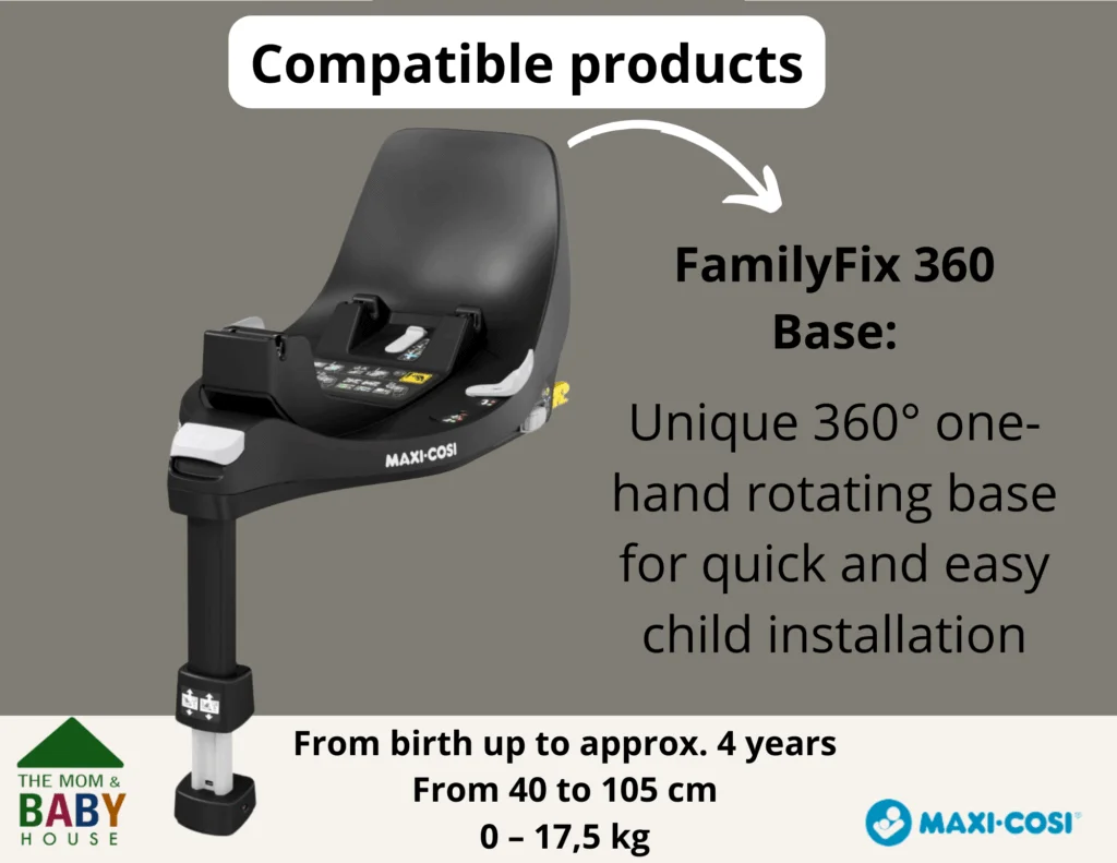 Maxi cosi familyfix clearance compatibility