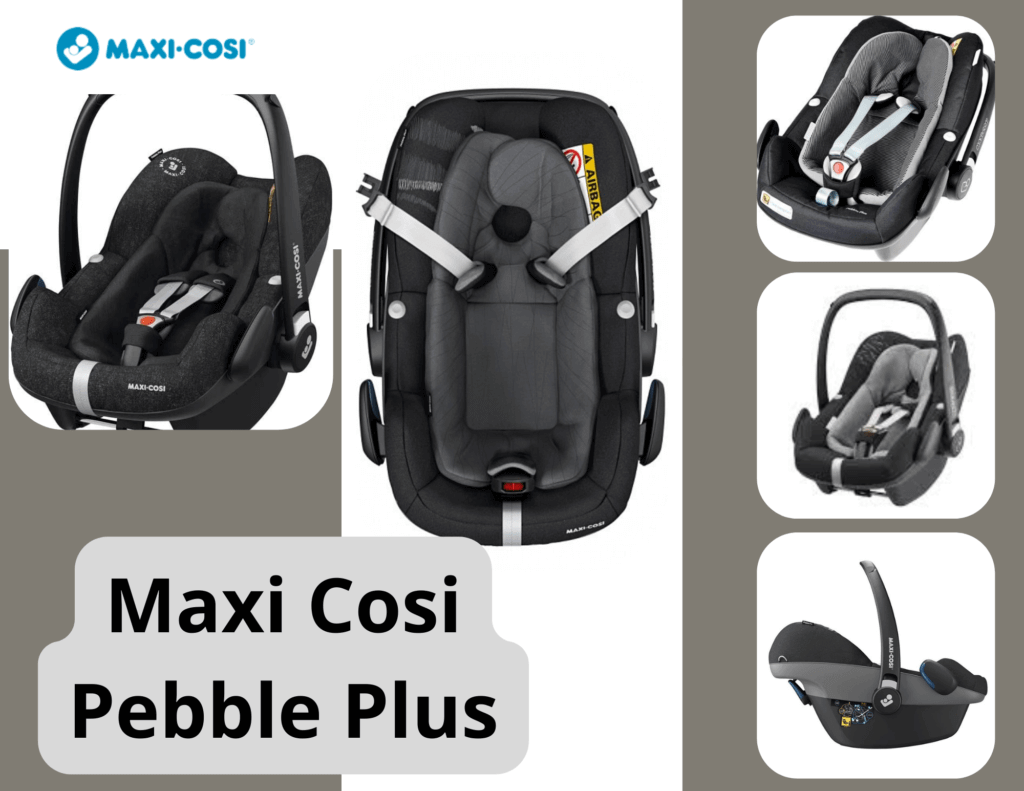 Maxi Cosi Pebble Plus infographic