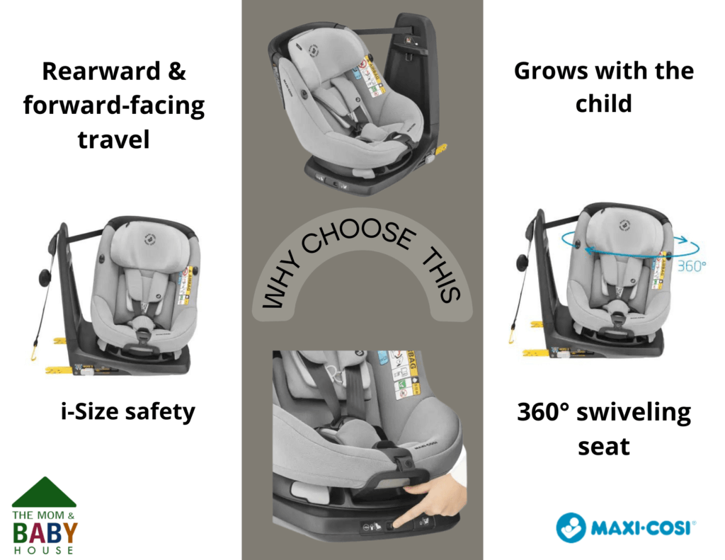 Maxi cosi axissfix plus 360 best sale