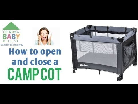 Camping cot 2024 for babies