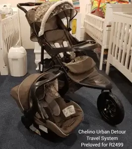 Chelino tandem outlet stroller