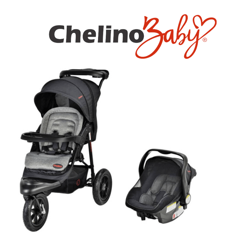 Chelino 3 wheel pram best sale