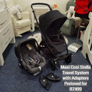 Maxi Cosi Stella Travel System with Adapters