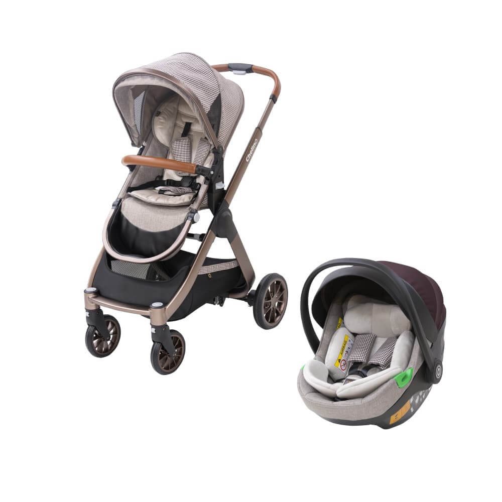 Lunar Rose Gold Travel System II - Chelino