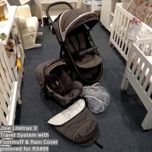 Joie Litetrax 3 Travel System with Footmuff & Rain Cover_1