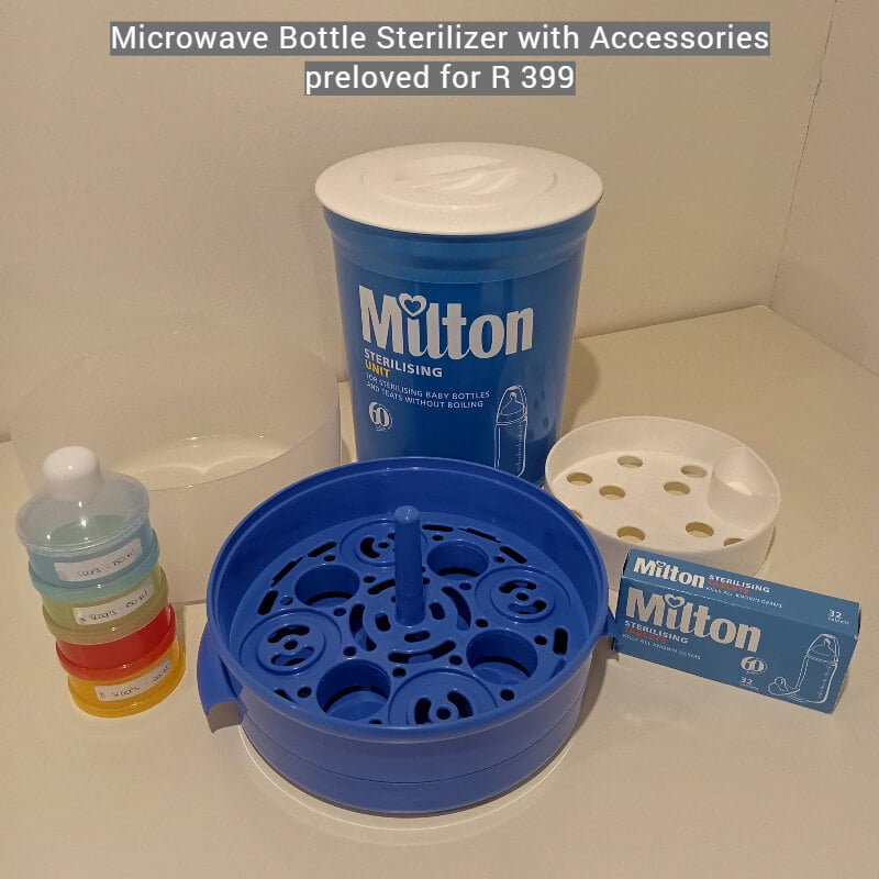 Microwave Baby Bottles Sterilizer with Accessories