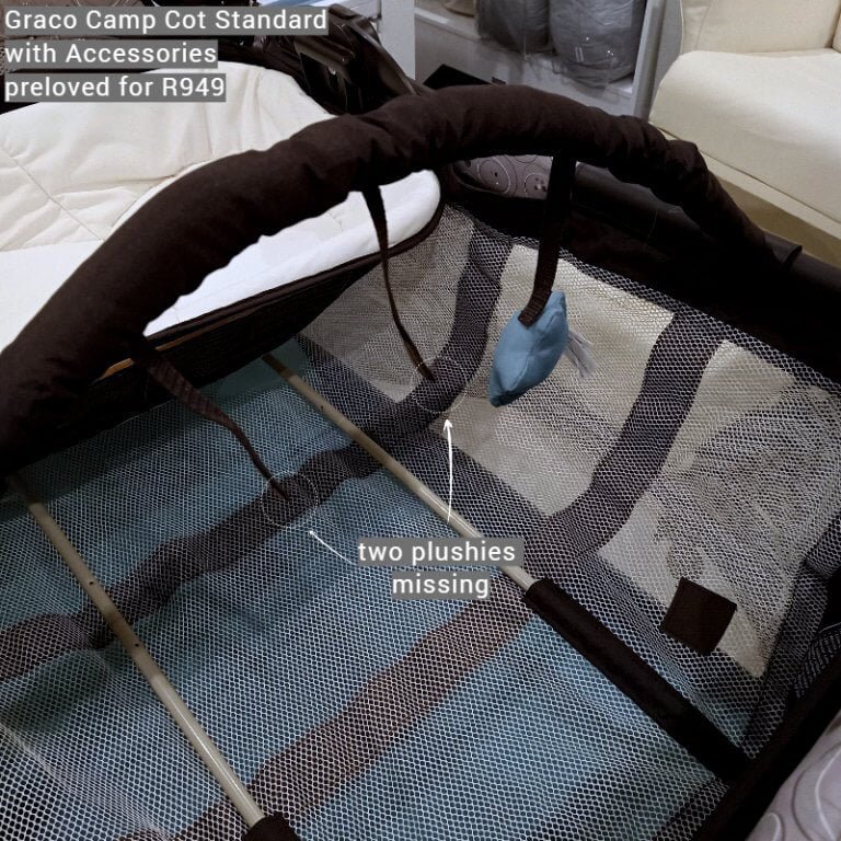 Graco Camp Cot Standard With Accessories R949 MBH