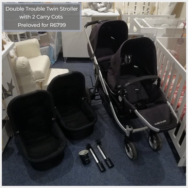 Double Trouble Twin Stroller R6799 The Mom Baby House