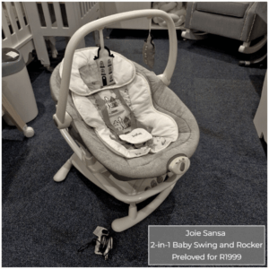 Joie Sansa 2-in-1 Baby Swing and Rocker