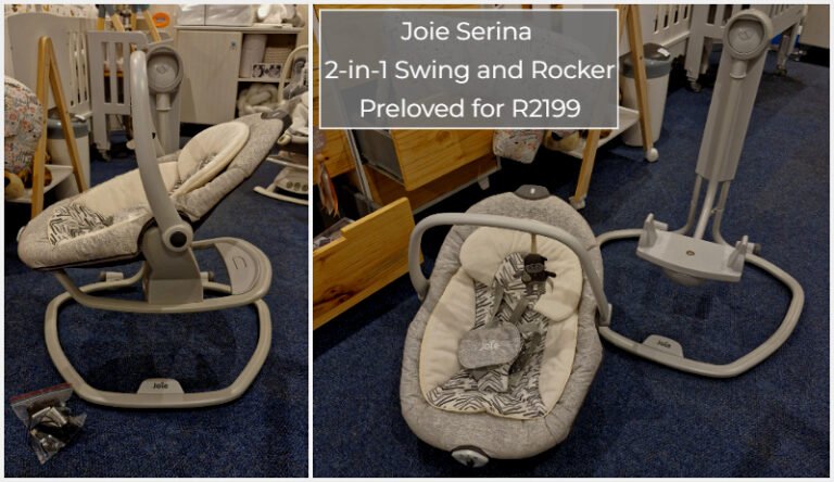 Joie Serina 2-in-1 Swing and Rocker Preloved for R2199