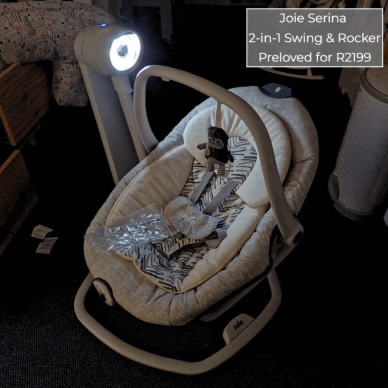 Joie Serina 2-in-1 Baby Swing and Rocker