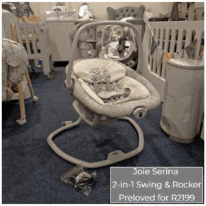 Joie Serina 2-in-1 Baby Swing and Rocker