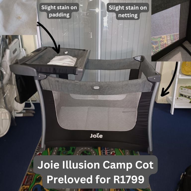 joie illusion camp cot