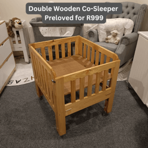 Double Wooden Co-Sleeper