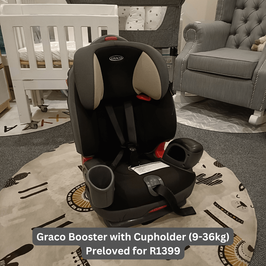 graco booster with cupholder (9-36kg)