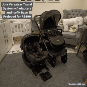 Joie Versatrax Travel System with Adapters & Isofix Base