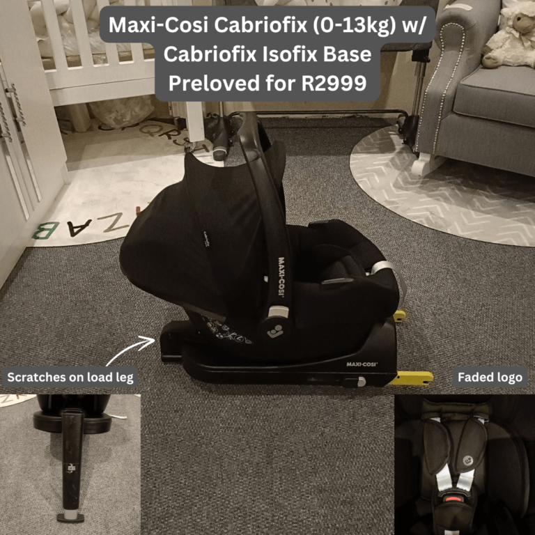 Maxi-Cosi Cabriofix (0-13kg) w/ isofix base