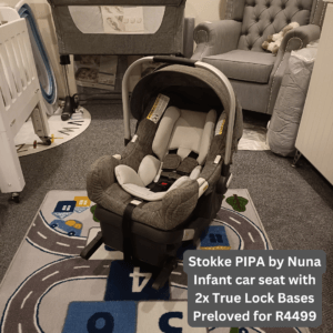 Stokke PIPA by Nuna Infant Car Seat w/ 2x True Lock Bases