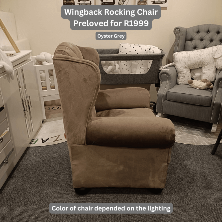 wingback rocking chair