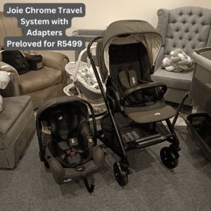 Joie Chrome Travel System with Adapters