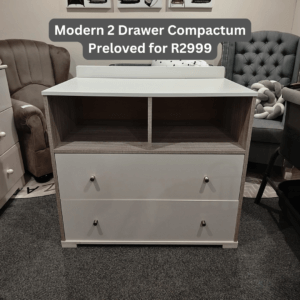 Modern 2-Drawer Compactum Preloved for R2999