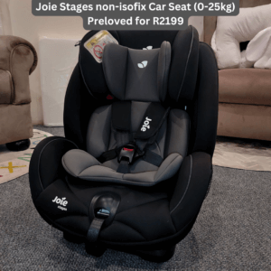 Joie Stages non-isofix Car Seat (0-25kg) Preloved for R2199