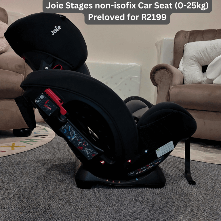 Joie Stages non-isofix Car Seat (0-25kg) Preloved for R2199