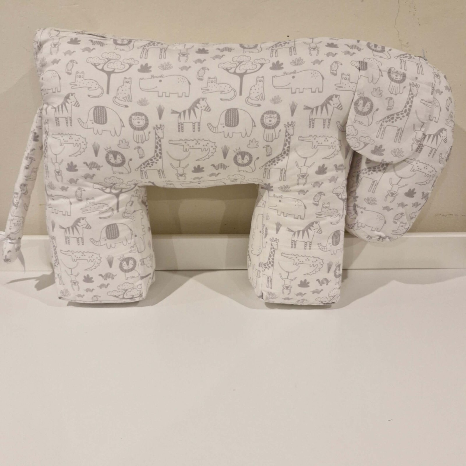 Nursing Pillow - White Safari