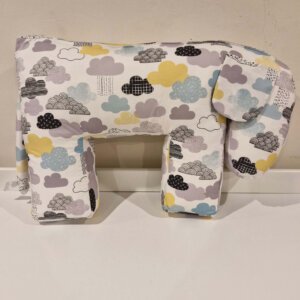 Nursing Pillow - Yellow Clouds