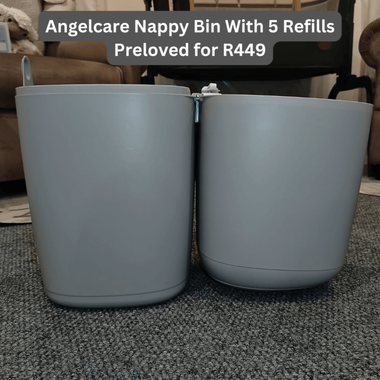 Angelcare Nappy Bin With 5 Refills Preloved for R449