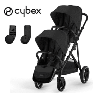 Cybex Gazelle S2 Stroller with 2nd Seat & Adapters – Converts from Single to Double