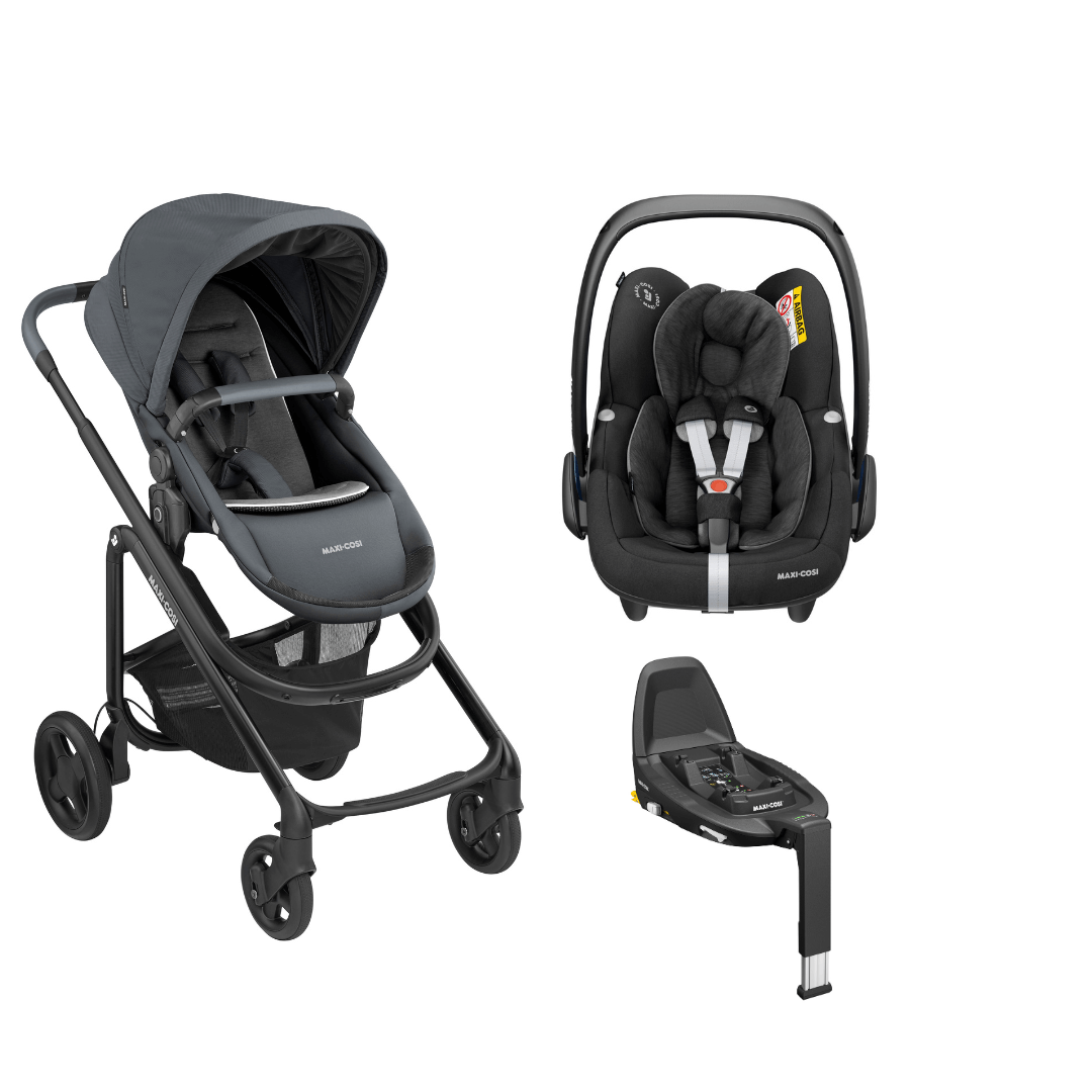 Maxi-cosi Lila CP Travel System with 3 Way Base