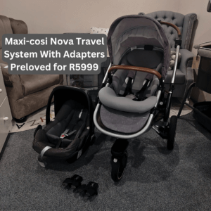 maxi cosi travel system nova with adapters preloved for R5999