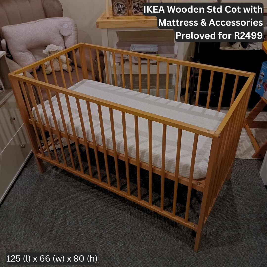 IKEA Wooden Std Cot