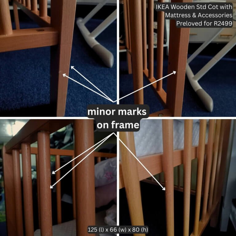 IKEA Wooden Std Cot