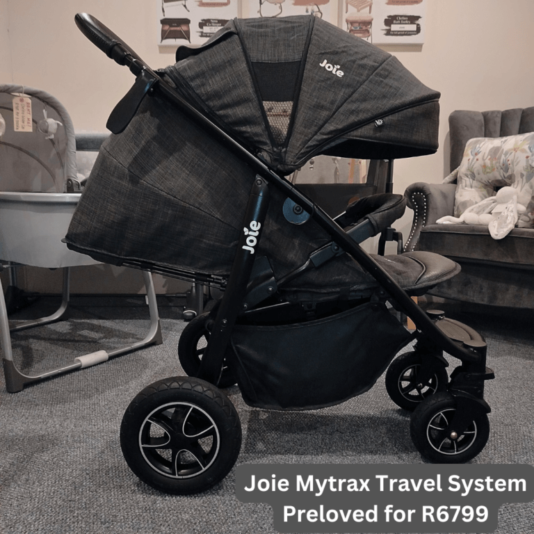 Joie Mytrax Travel System with adapters and rain cover