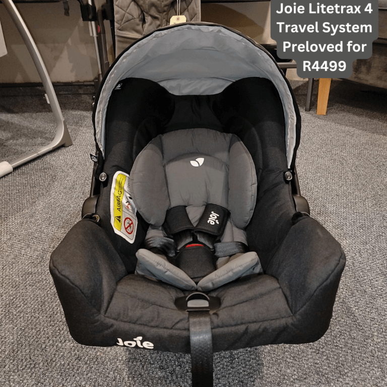 Joie Litetrax 4 Travel System with footmuff and rain cover