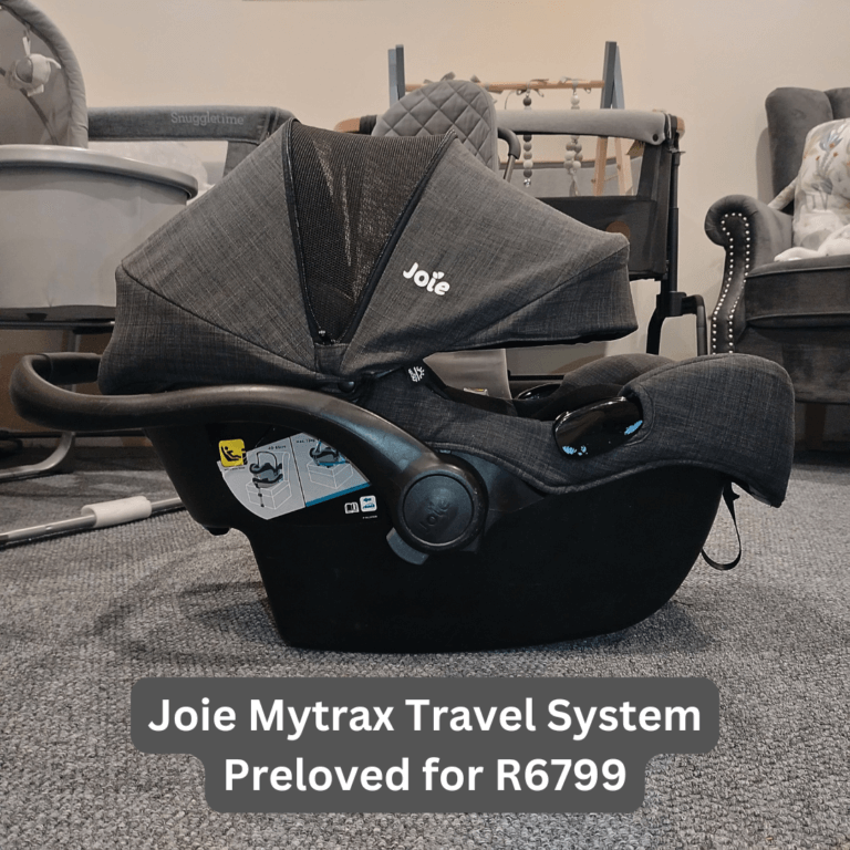 Joie Mytrax Travel System with adapters and rain cover
