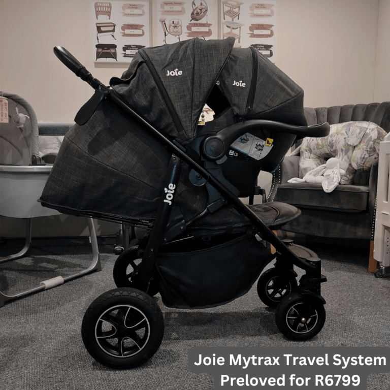 Joie Mytrax Travel System with adapters and rain cover