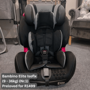 Bambino Elite Isofix (9 - 36kg) (Nr.1) Preloved for R1499