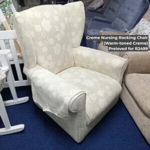 Creme Nursing Rocking Chair