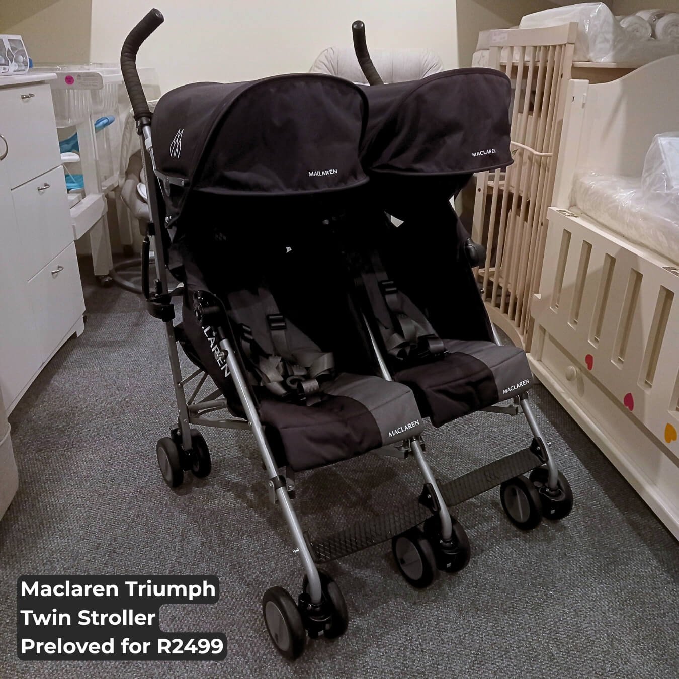 Maclaren Triumph Twin Stroller