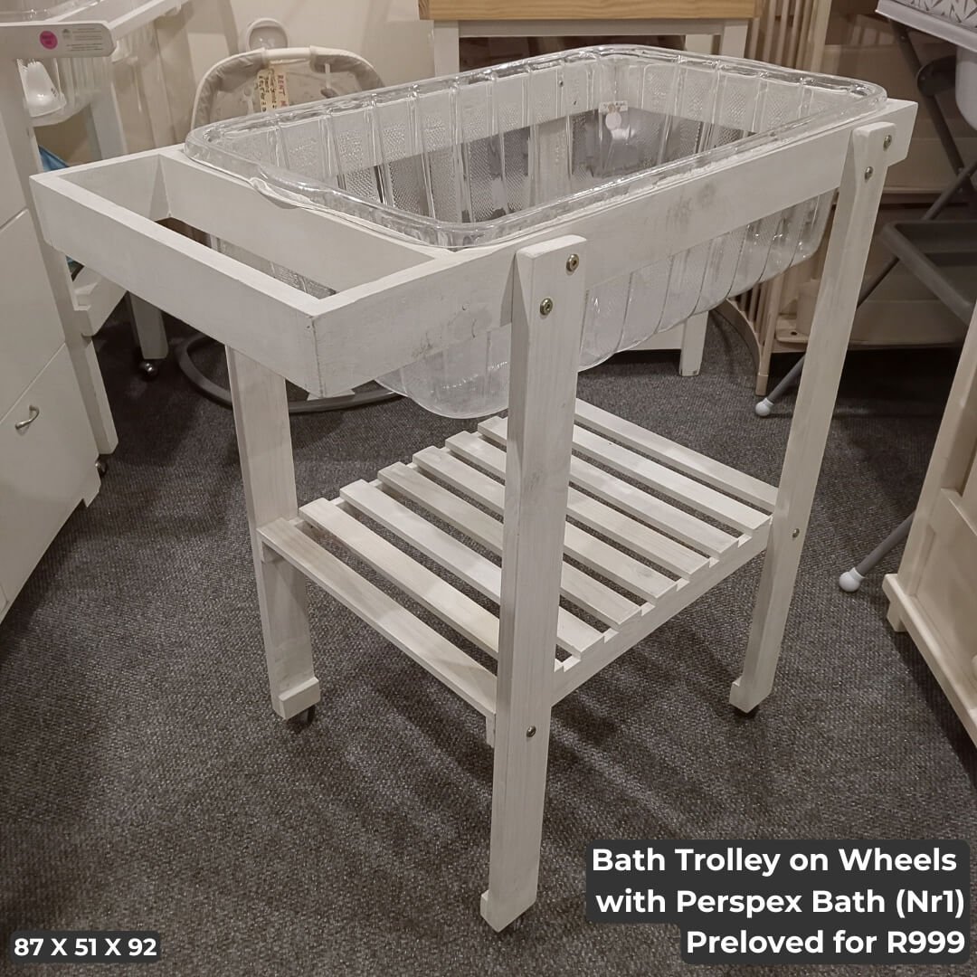 Bath Trolley on Wheels