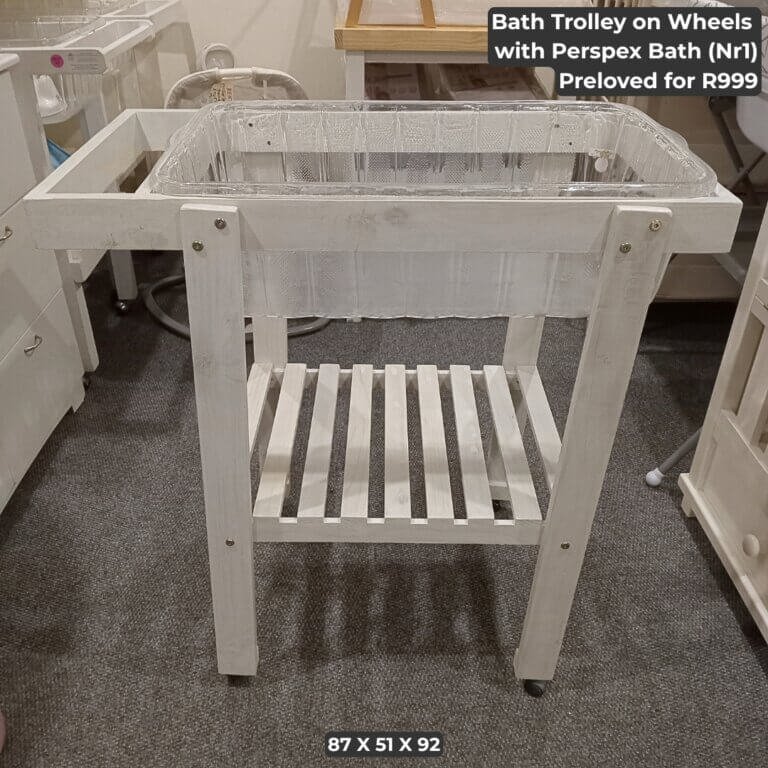 Bath Trolley on Wheels