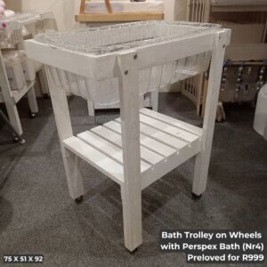 Bath Trolley on Wheels